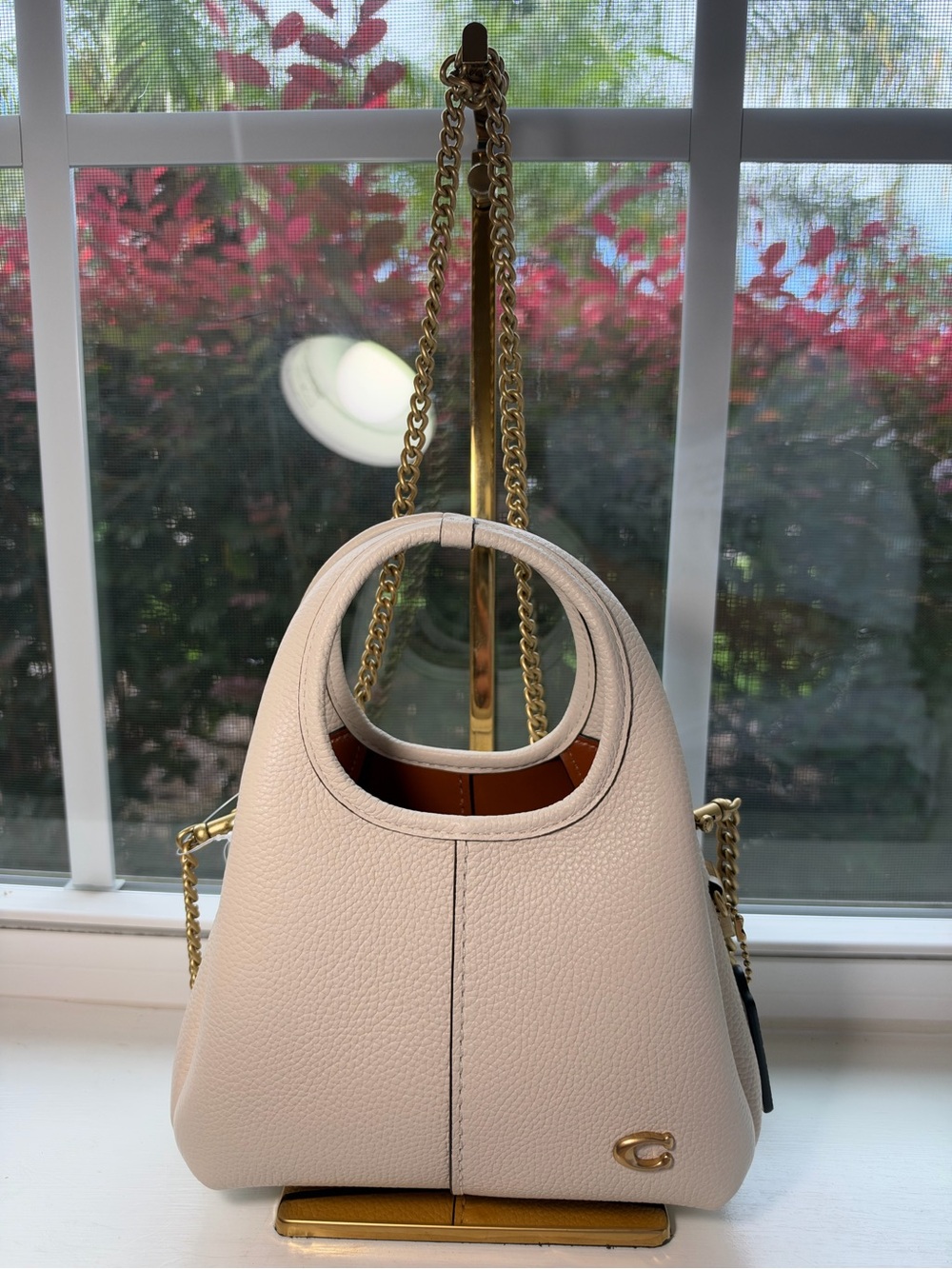 NWT🌷Coach Lana Convertible Clutch Handle Bag 19 in “Chalk” - Picture 10 of 11